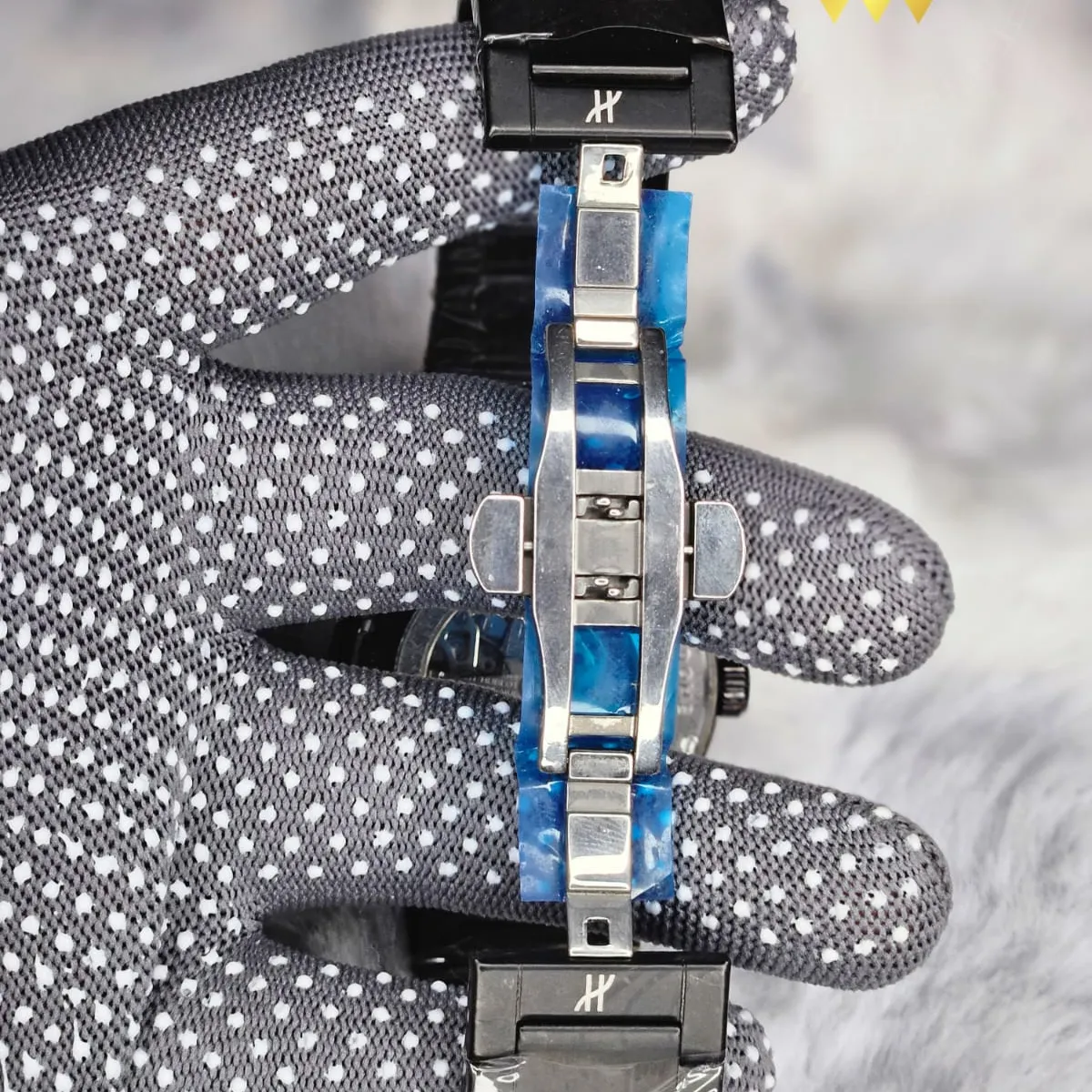 Hublot Automatic Mechanical Skeleton Watch front view