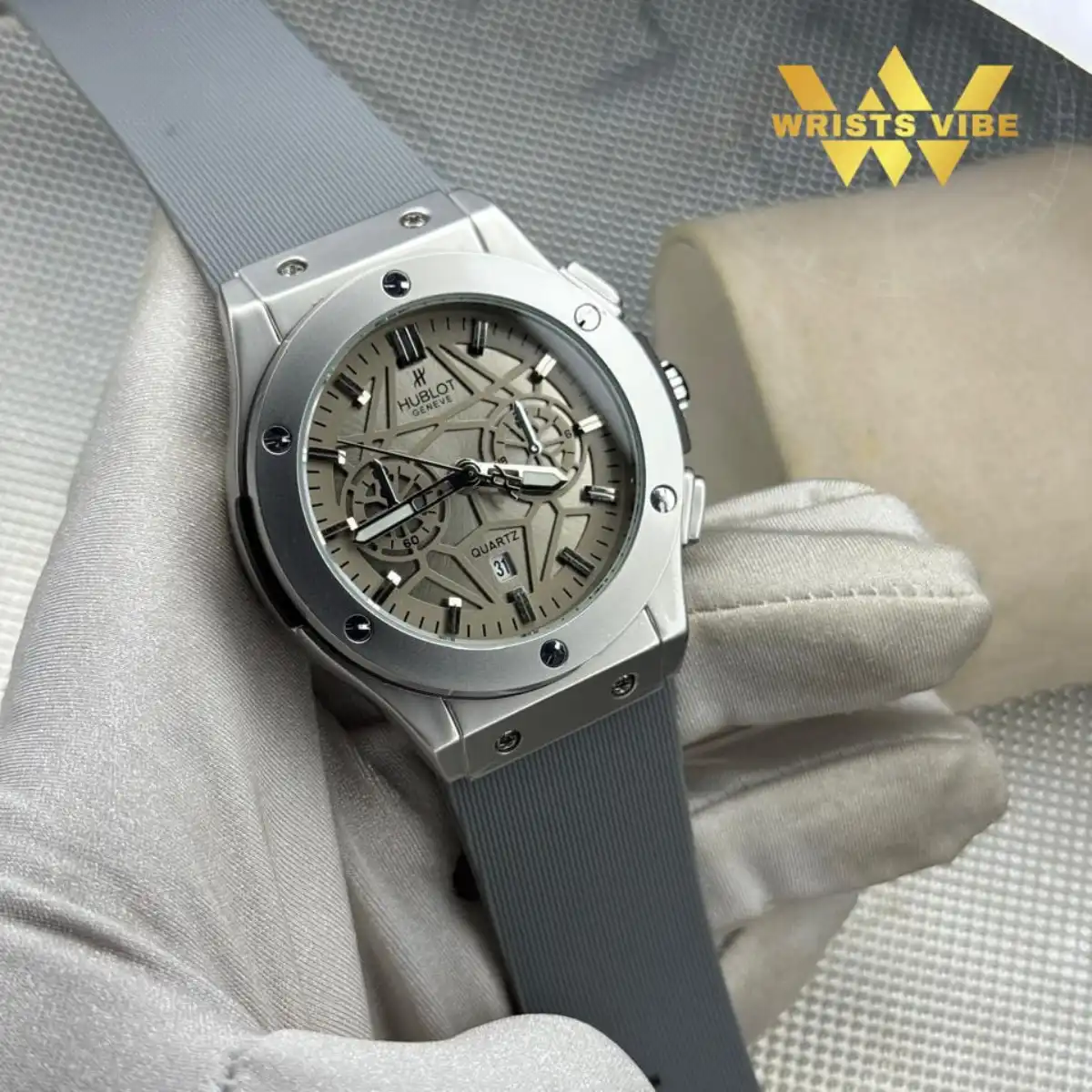 Hublot Premium Automatic Watch on wrist lifestyle image