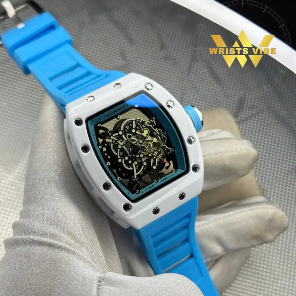 RICHARD MILLE Premium Watch on wrist lifestyle premium look
